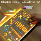 7-Color LED Glow Drawing Board - Art Gift Set (Sale 50% Off)